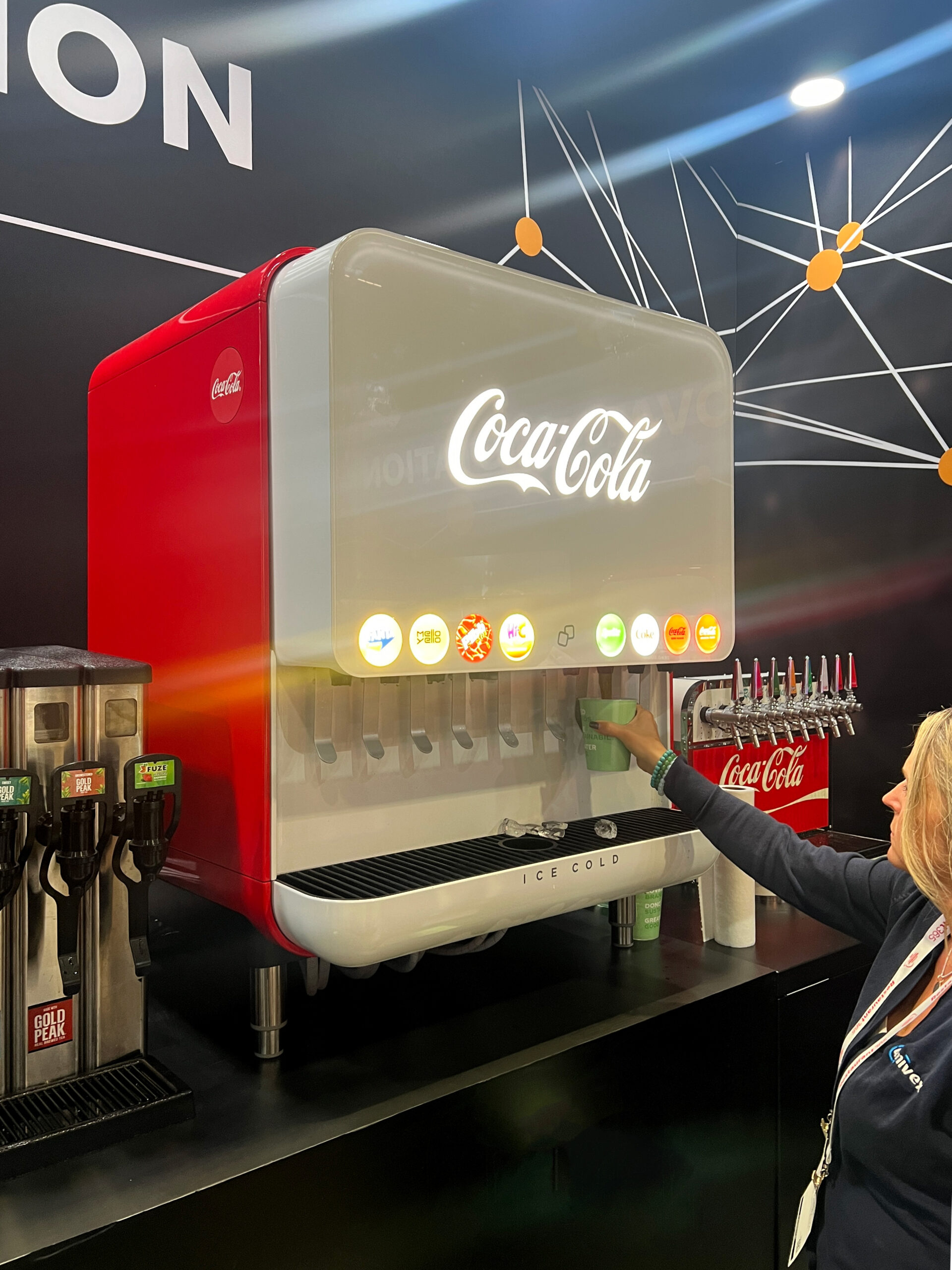 Coca cola Fountain NRA SHOW 2024 2025 nISH gUPTA